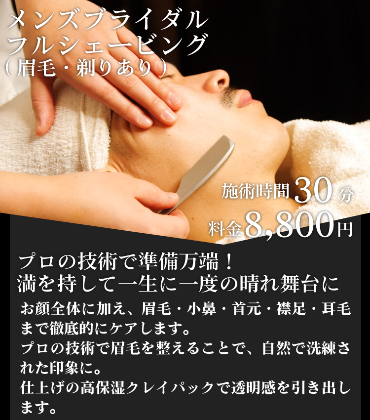 ドレスシェービングタイトル